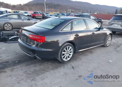 2013 Audi A6 3.0T Premium from USA, damaged, VIN WAUHGAFC3DN004300